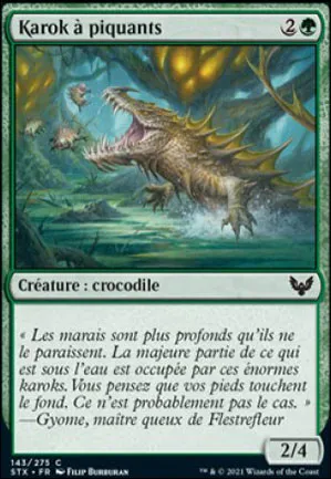 Karok à piquants