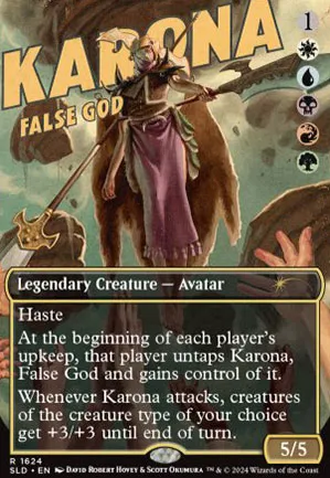 Karona, fausse divinité