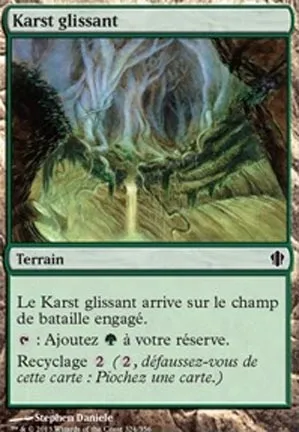Karst glissant