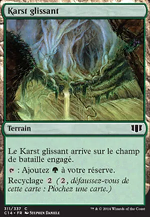 Karst glissant