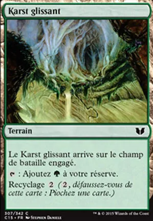 Karst glissant