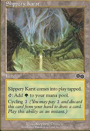 Karst glissant