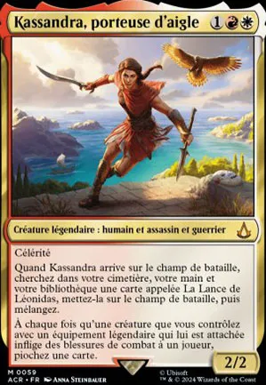 Kassandra, porteuse d'aigle