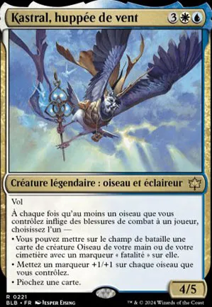 Kastral, huppée de vent