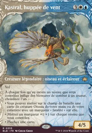 Kastral, huppée de vent