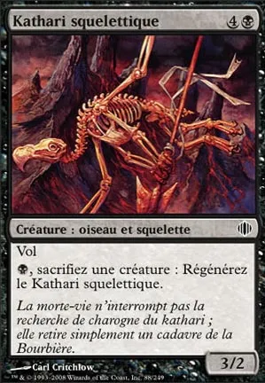 Kathari squelettique