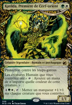 Katilda, Première de Cerf-orient