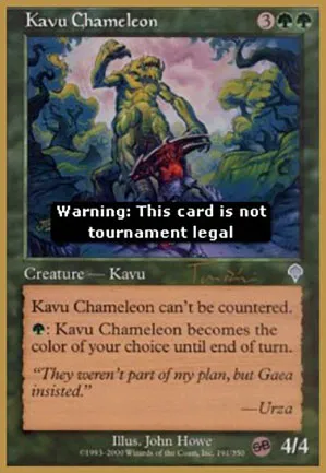 Kavru caméléon