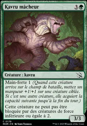 Kavru mâcheur