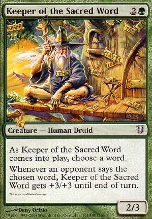Keeper of the Sacred Word