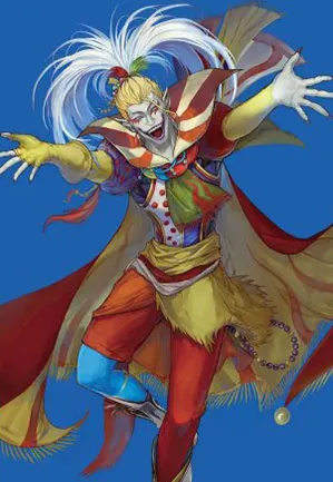 Kefka, grand mage impérial - Illustration