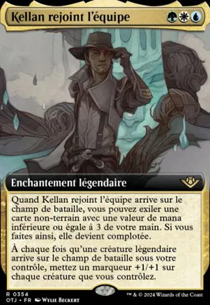 Kellan rejoint l'équipe