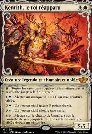Kenrith, le roi réapparu