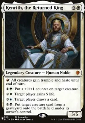 Kenrith, le roi réapparu