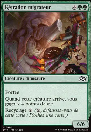 Kétradon migrateur