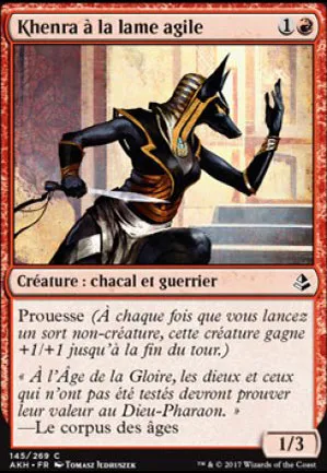 Khenra à la lame agile