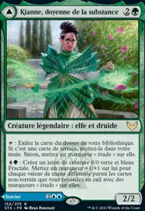 Kianne, doyenne de la substance // Imbraham, doyen de la théorie