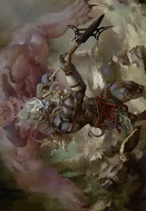 Kimahri, gardien valeureux - Illustration