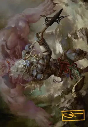Kimahri, gardien valeureux - Illustration