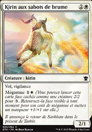 Kirin aux sabots de brume
