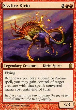 Kirin du feu du ciel