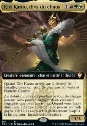 Kitt Kanto, diva du chaos