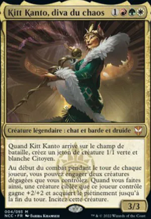 Kitt Kanto, diva du chaos