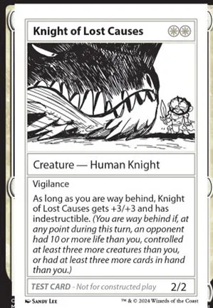 Knight of Lost Causes
