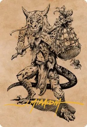 Kobold moqueur - Illustration