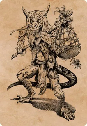 Kobold moqueur - Illustration
