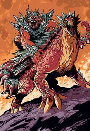 Kogla et Yidaro - Illustration
