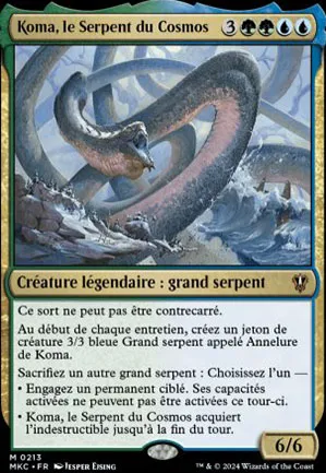 Koma, le Serpent du Cosmos