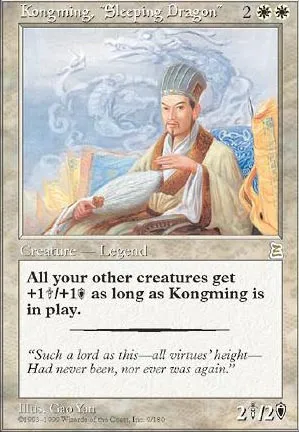 Kongming, Dragon endormi