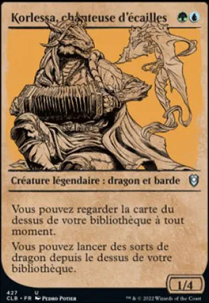 Korlessa, chanteuse d'écailles