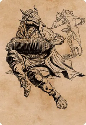 Korlessa, chanteuse d'écailles - Illustration