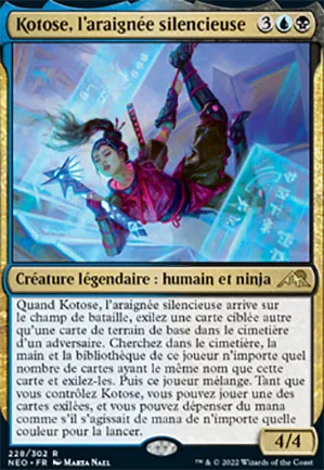 Kotose, l'araignée silencieuse