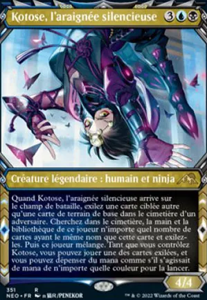 Kotose, l'araignée silencieuse