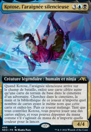 Kotose, l'araignée silencieuse
