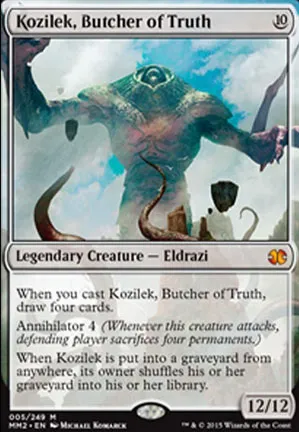 Kozilek, Boucher de la Vérité