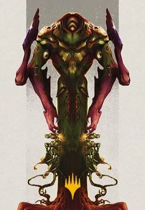 Kozilek, la Réalité Brisée - Illustration
