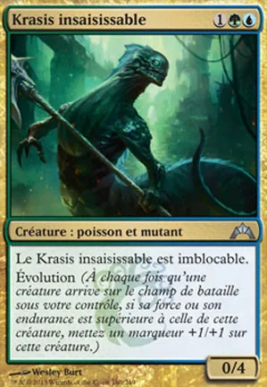 Krasis insaisissable
