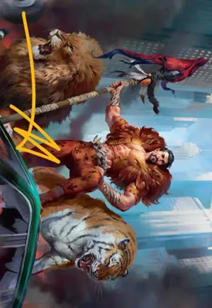 Kraven, fier prédateur - Illustration