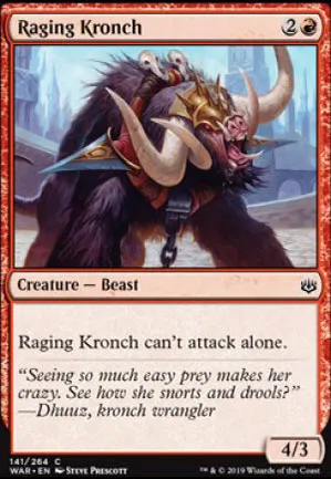 Kronch enragé