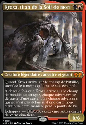 Kroxa, titan de la Soif de mort