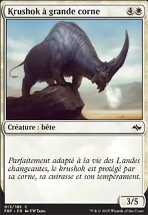 Krushok à grande corne