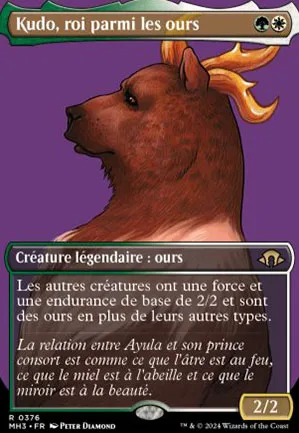 Kudo, roi parmi les ours