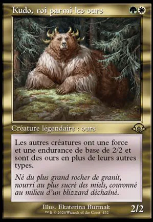 Kudo, roi parmi les ours