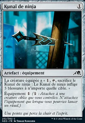 Kunaï de ninja