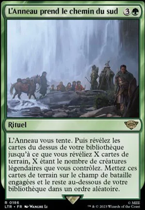 L'Anneau prend le chemin du sud