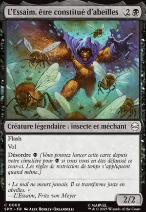 L'Essaim, être constitué d'abeilles